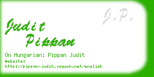 judit pippan business card